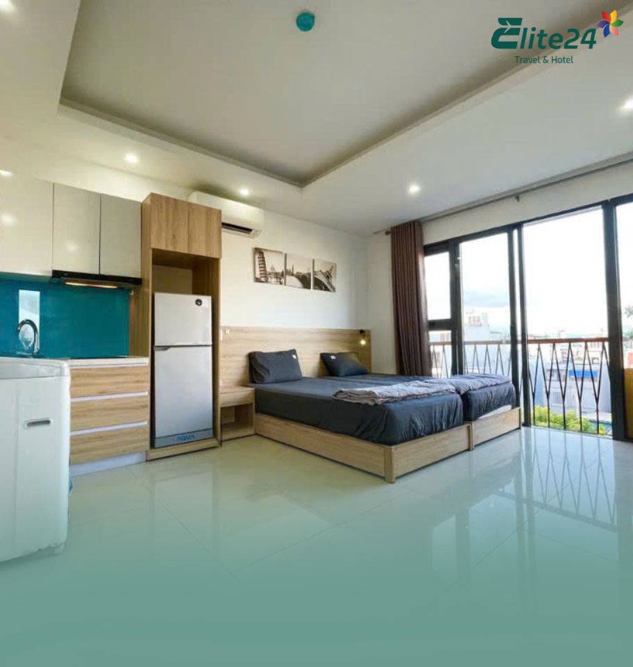 Trống sẵn căn Studio P301 ngay trung tâm TP Đà Nẵng: Full tiện nghi tại Happy House
