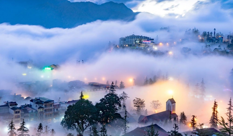 Tour du lịch Sapa - Moana - Fansipan - Bản Cát Cát 3N2Đ